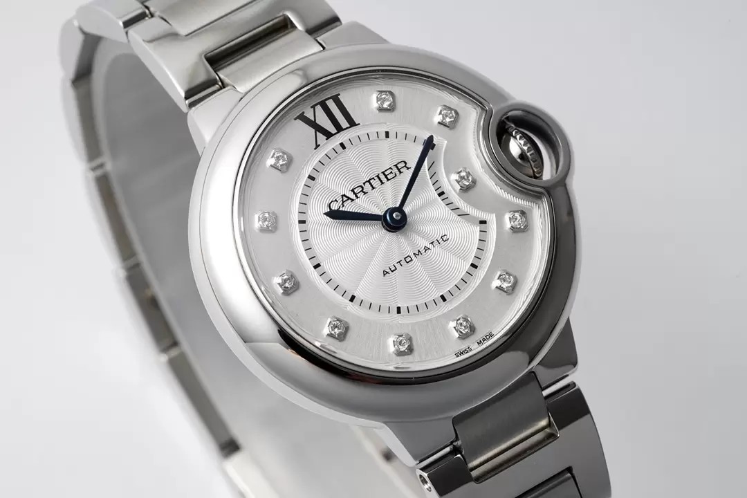 발롱 블루 드 까르띠에 다이아 다이얼 33mm 여성용시계 / AF WSBB0021 / 33mm / 정품과 99% 동일한 퀄리티 , NH05오토매틱 무브