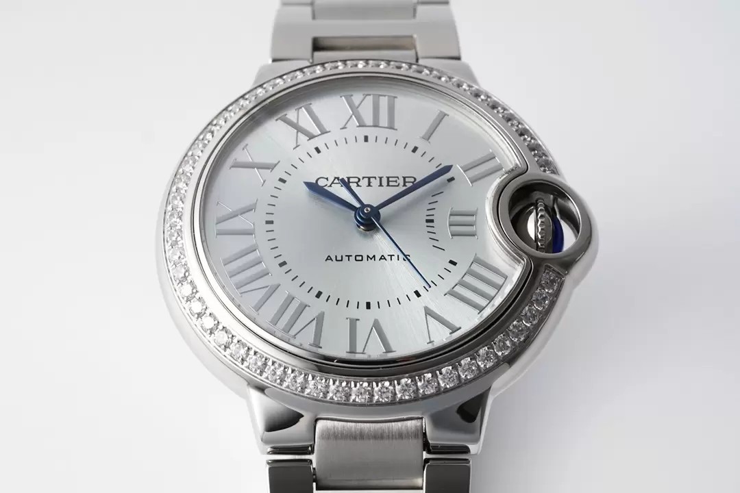 발롱 블루 드 까르띠에 다이아 베젤 33mm 여성용시계 / AF W4BB0028 / 33mm / 정품과 99% 동일한 퀄리티 , NH05오토매틱 무브