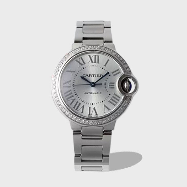 발롱 블루 드 까르띠에 다이아 베젤 33mm 여성용시계 / AF W4BB0028 / 33mm / 정품과 99% 동일한 퀄리티 , NH05오토매틱 무브