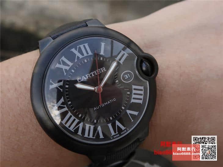 발롱 블루 드 검판 [남성용 Black Knight] / V6 WSBB0015 / 42mm / V6 최고의 작품 \"Black Knight\" V2 버전