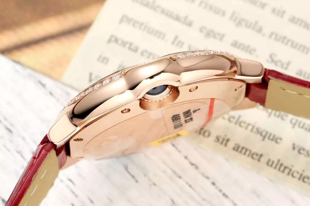 발롱 브루 드 화이트 다이얼 다이아 베젤 로즈골드 / AF / 33mm / SEIKO NH05A 21J 무브먼트