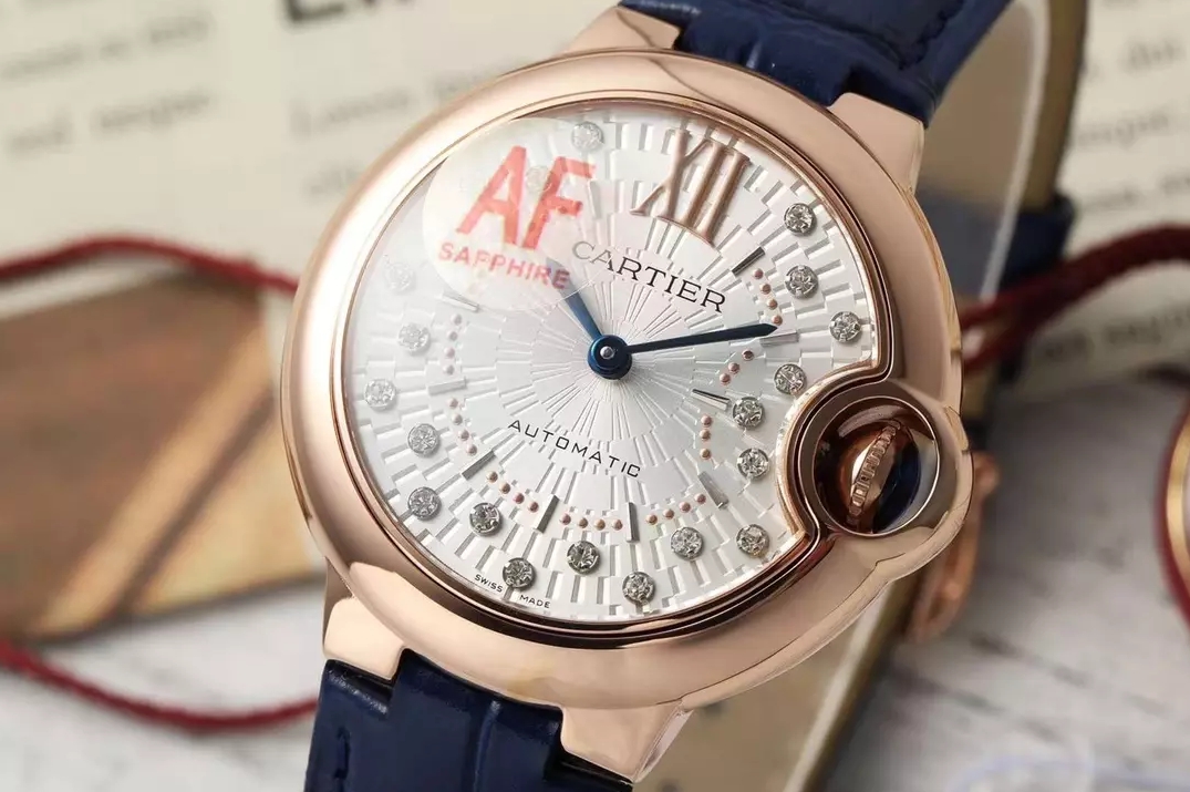 발롱 브루 드 화이트 다이얼 로즈골드 / AF / 33mm / SEIKO NH05A 21J 무브먼트