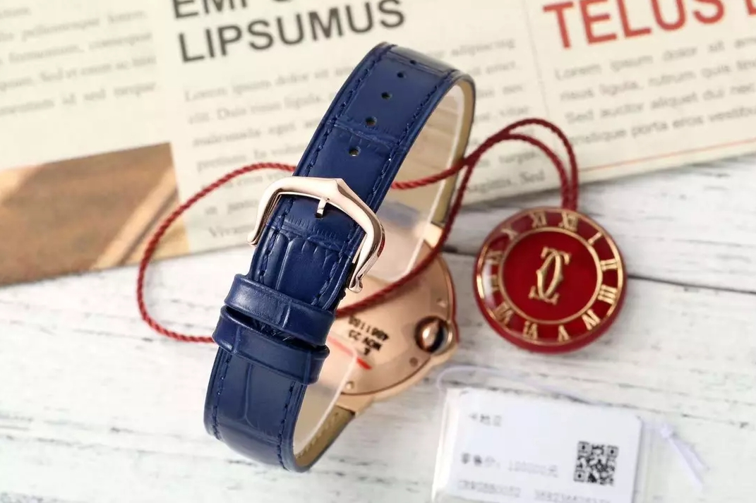 발롱 브루 드 화이트 다이얼 로즈골드 / AF / 33mm / SEIKO NH05A 21J 무브먼트