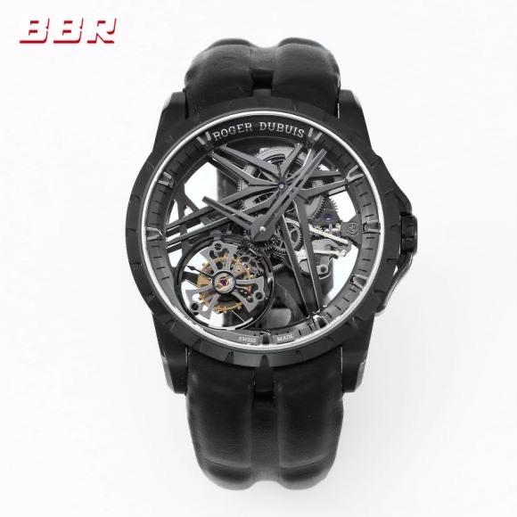 엑스칼리버 싱글 플라잉 투르비옹 블랙 / BBR RDDBEX0889 / 42mm / 플라잉 뚜르비옹 99% 구현, 맞춤형 RD505SQ 수동 와인딩 무브먼트