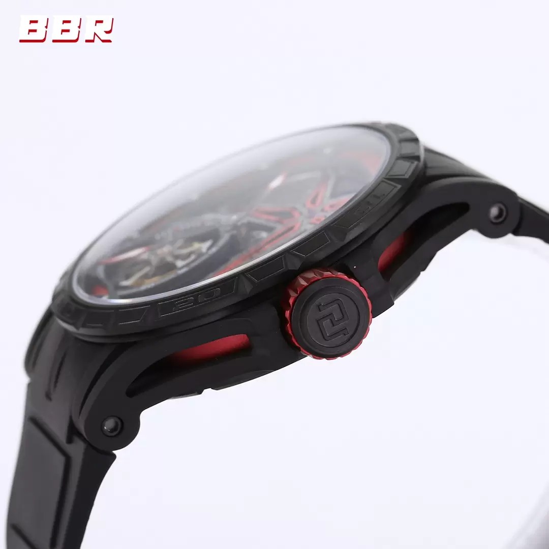엑스칼리버 스파이더 투르비옹 티타늄 / BBR RDDBEX0817 / 45mm / 슈퍼 클론 아시안 RD505SQ 스켈레톤 수동 와인딩 투르비용 무브먼트
