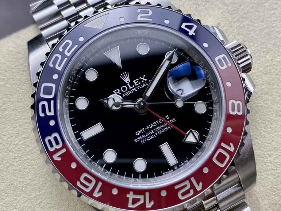 GMT 마스터2 펩시 쥬빌레 /ARF 126710 BLRO V4버전 /40mm /Asian Super Clone 단동 3285 자동 무브먼트