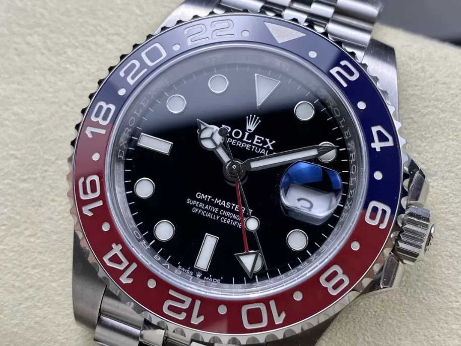 GMT 마스터2 펩시 쥬빌레 /ARF 126710 BLRO V4버전 /40mm /Asian Super Clone 단동 3285 자동 무브먼트