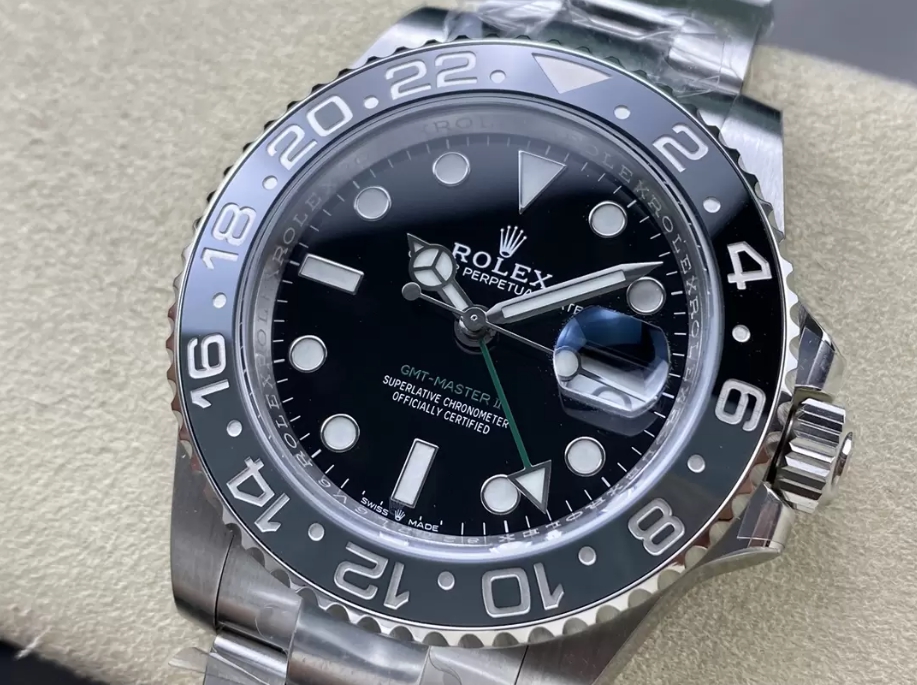GMT 마스터2 브루스 웨인 오이스터 /ARF 126710 GRNR /40mm /Asian Super Clone 3285 자동 무브먼트