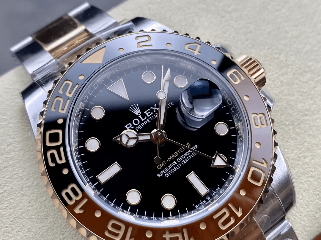 GMT 마스터2 루트비어 콤비 /ARF 126711 CHNR /40mm /텅스텐 정품 무게 동일, 3285무브