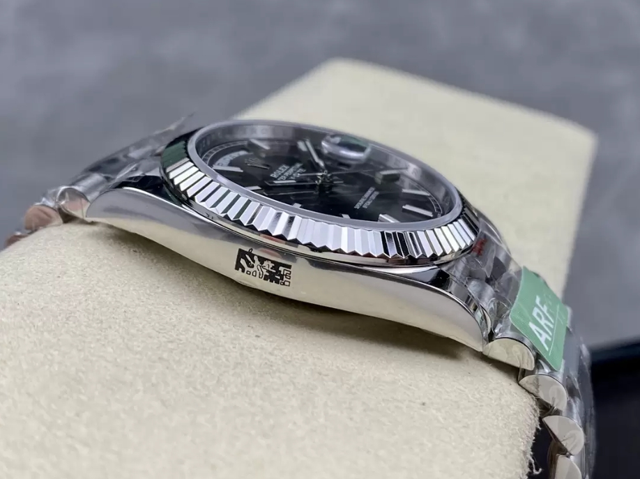 데이데이트 그레이 인덱스 다이얼 화이트골드 /ARF m228239/40mm /3255 통합 자동 기계식 무브먼트 , PVD 전기도금