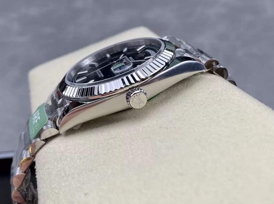 데이데이트 검판 인덱스 다이얼 화이트골드 /ARF m228239/40mm /3255 통합 자동 기계식 무브먼트,PVD 전기 도금