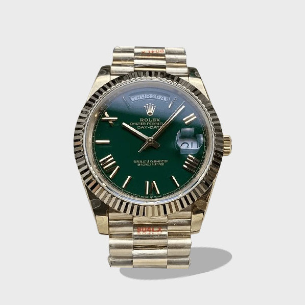 데이데이트 녹판 금통 /GM /40mm 228238/2836무브 /두께 12.5mm