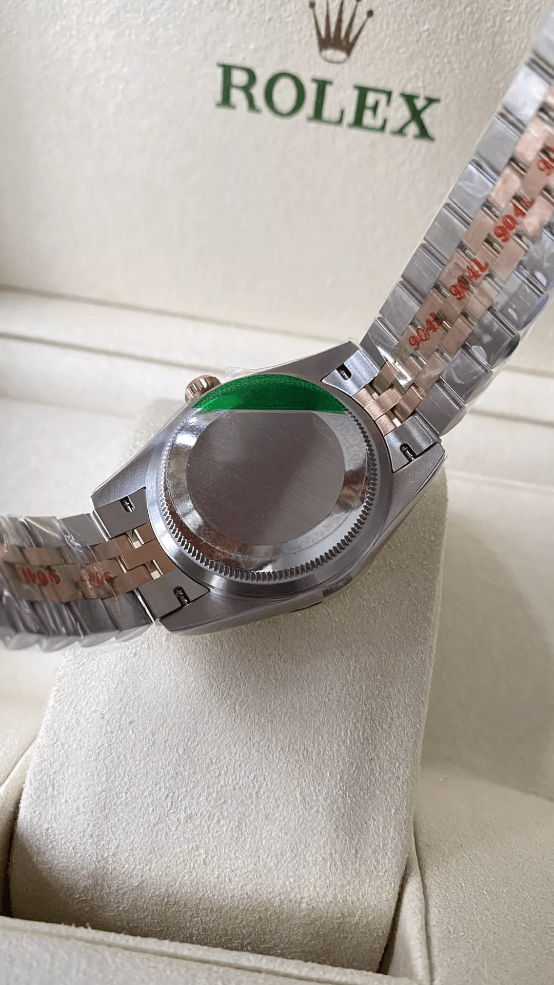 여성용 데이저스트 화이트 로만 다이얼 로골 콤비 / A+ 278271 / 31mm / 크기: 31mm x 11.3mm 무브먼트: DD2824 자동 무브먼트, 진동 주파수 28800회