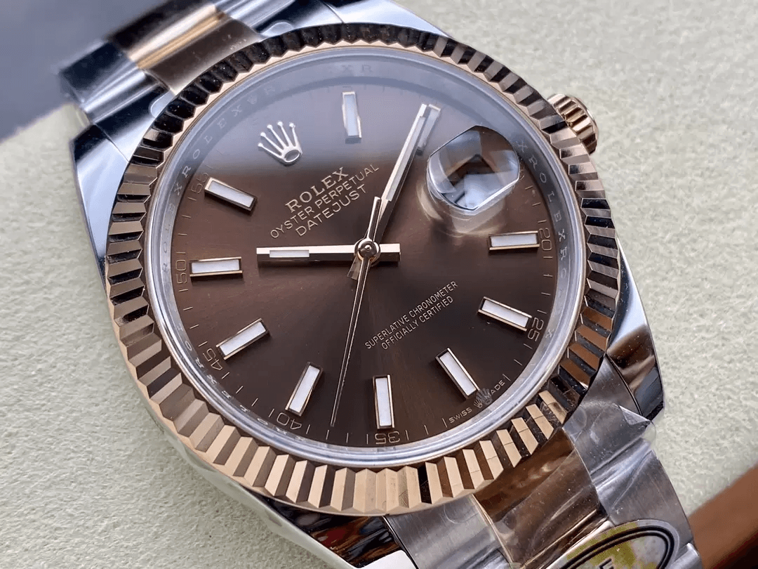 데이저스트 브라운 다이얼 오이스터 / ARF / 41mm / 3235무브, 두께 11.8mm