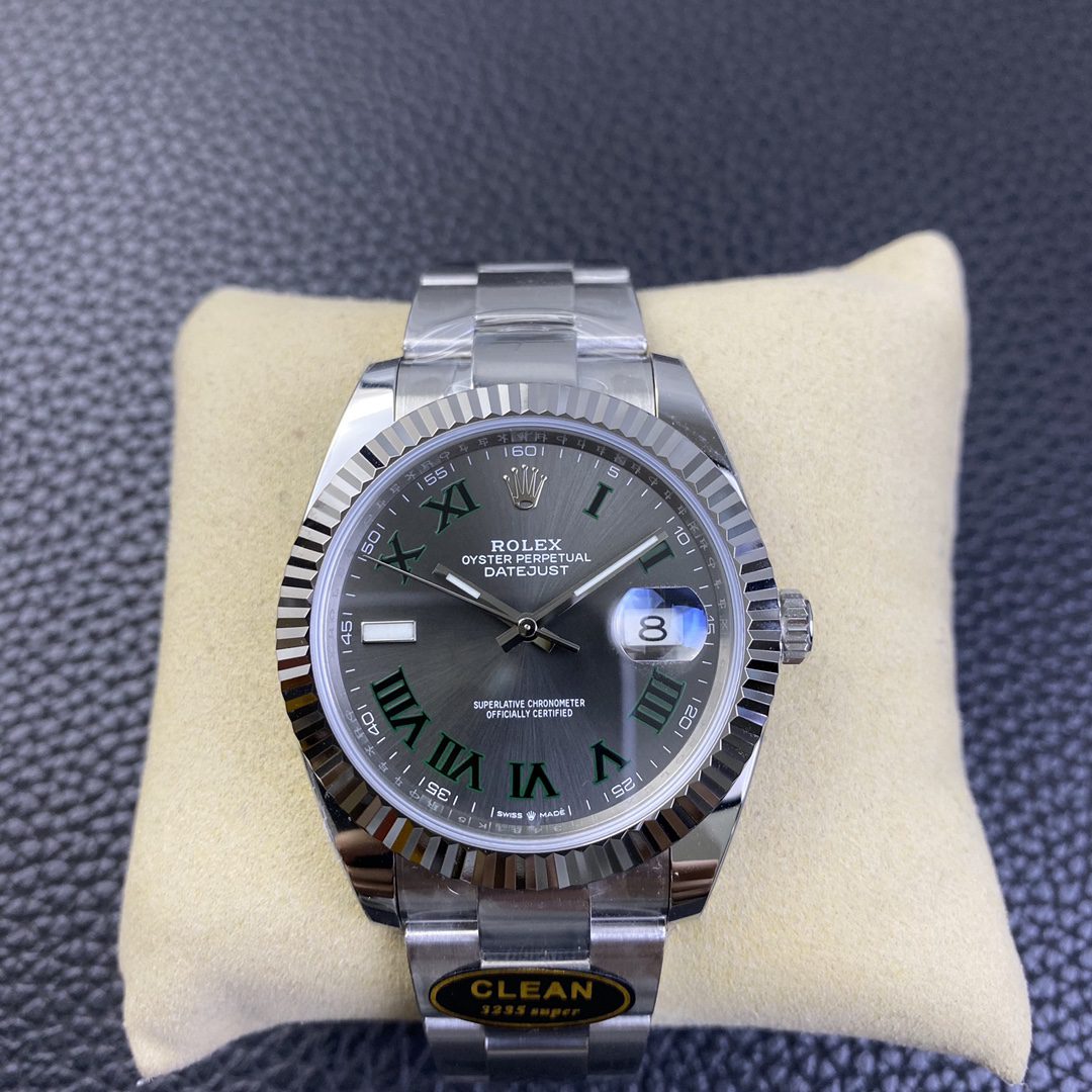 데이저스트 윔블던 오이스터 126334 / CLEAN 126334 / 41mm / 3235 무브먼트, 41mmx11.8mm