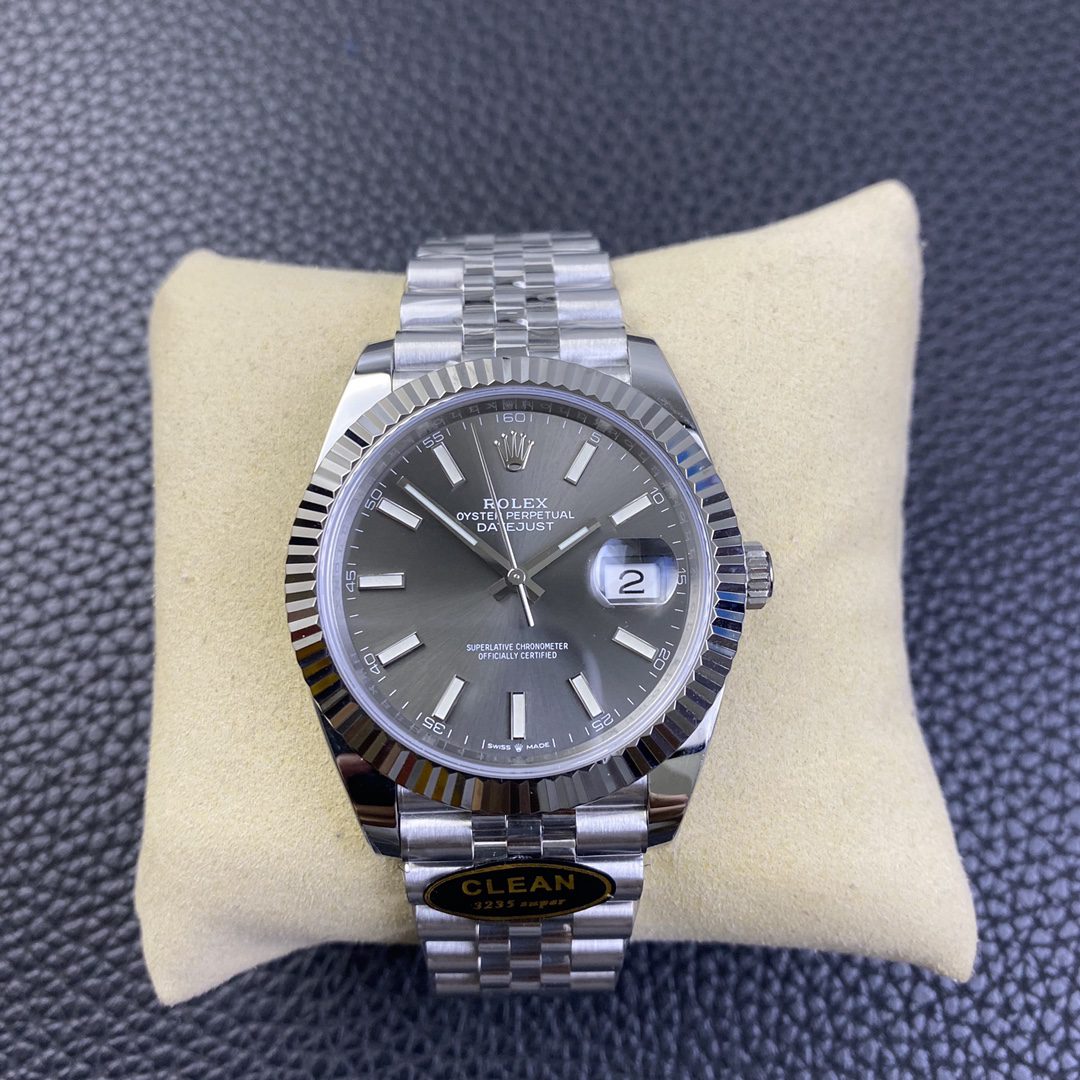 데이저스트 다크로듐 쥬빌레 126334 / CLEAN 126334 / 41mm / 3235 무브먼트, 41mmx11.8mm