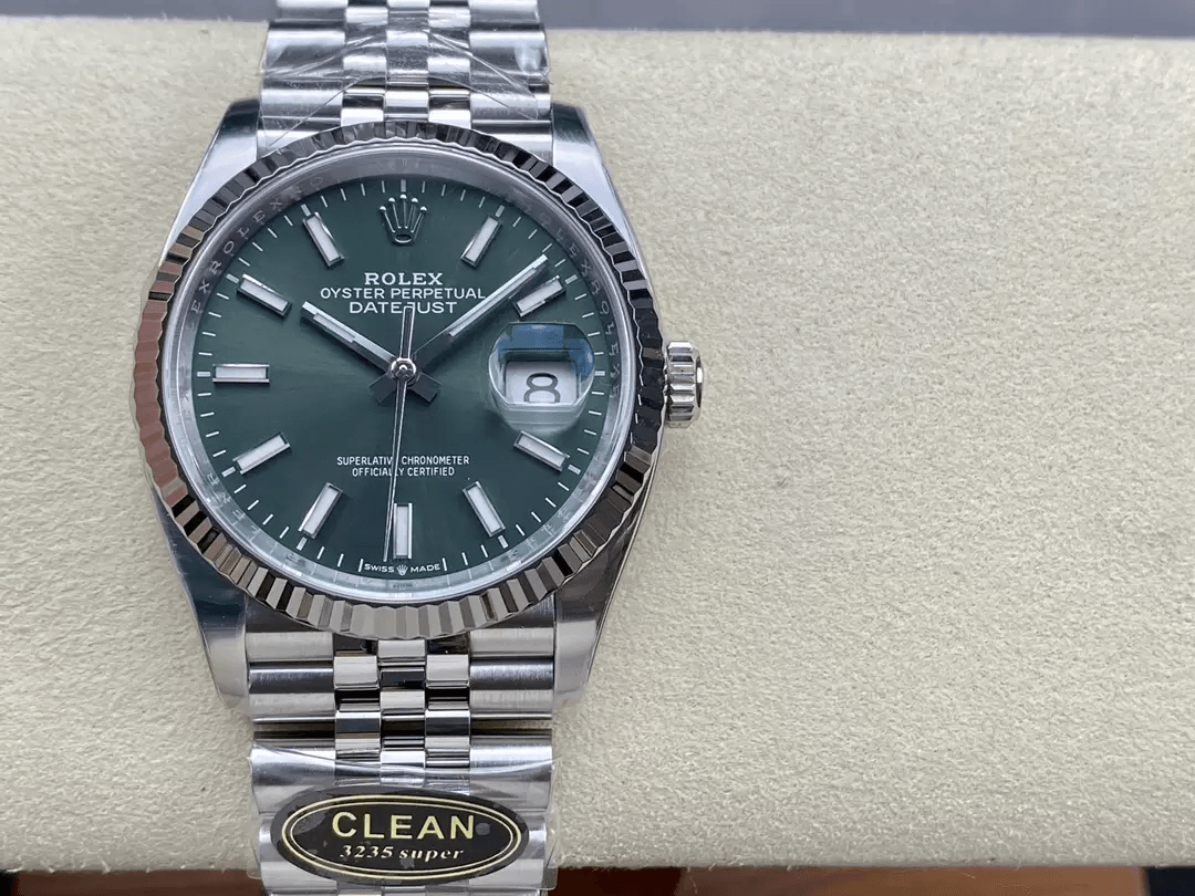 데이저스트 녹색 다이얼 / CLEAN 126234 / 36mm / 3235 최신형 풀카피 무브먼트