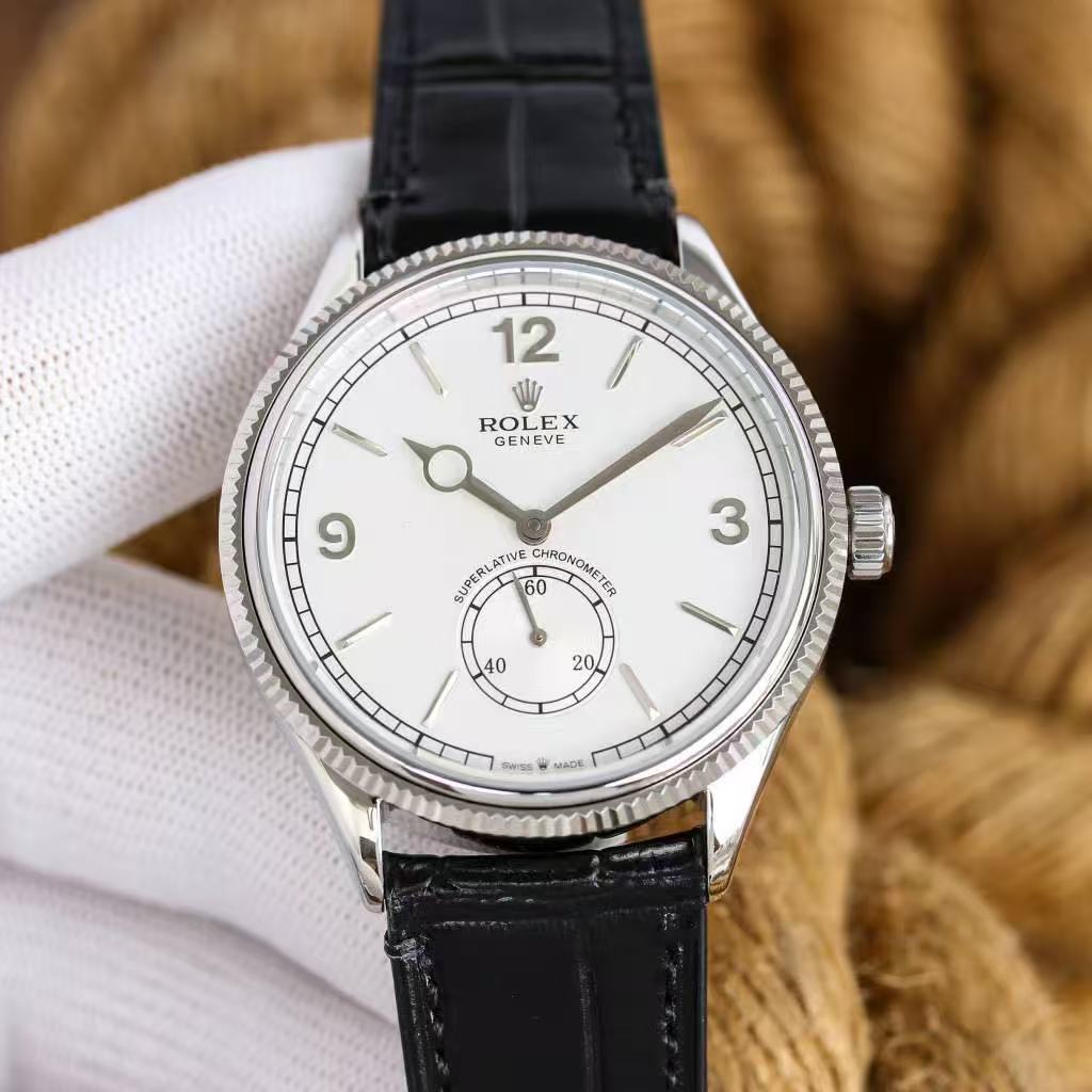 1908 오이스터 페퍼츄얼 실버/39mm /950 플래티넘