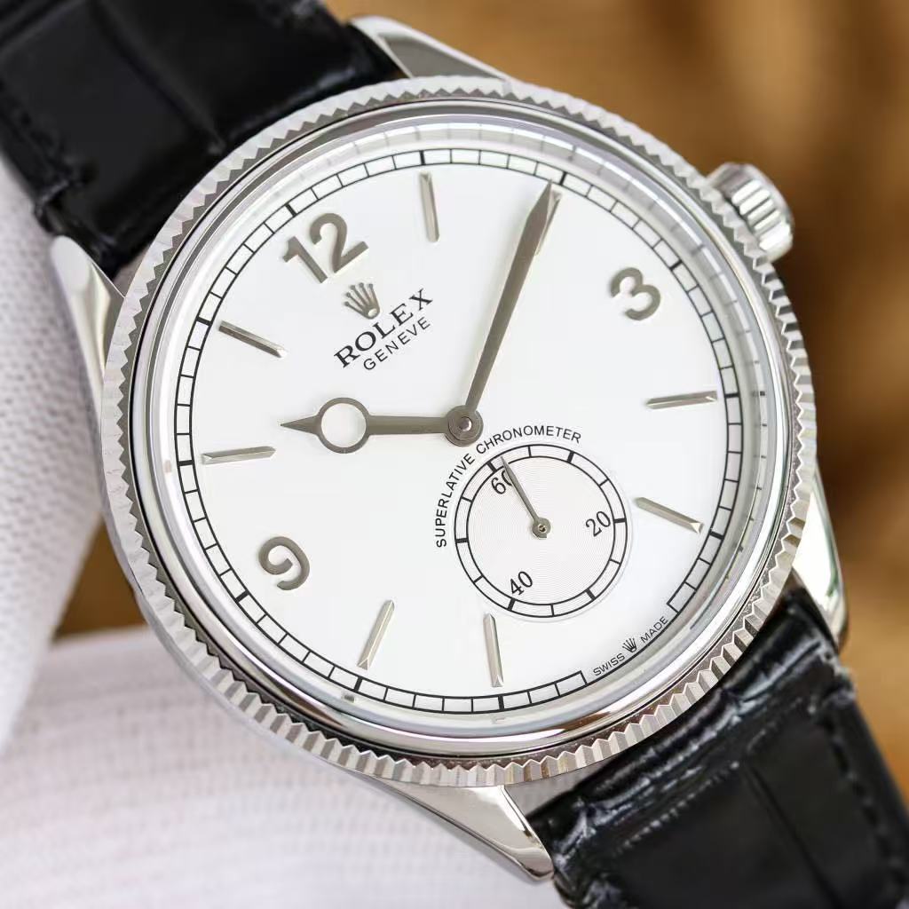 1908 오이스터 페퍼츄얼 실버/39mm /950 플래티넘