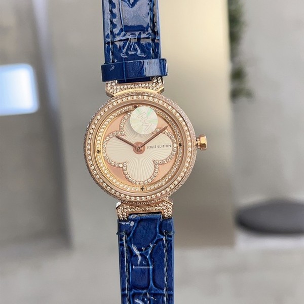 루이비통 땅부르 모노그램 여성용 리미티드 에디션 워치 / Size/36mm