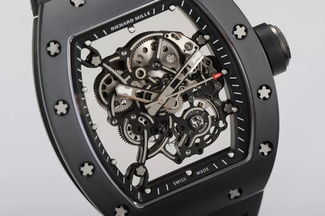 RM-055 RMF 베스트 에디션 블랙 세라믹 / RM / 49.9mm x 42.7mm