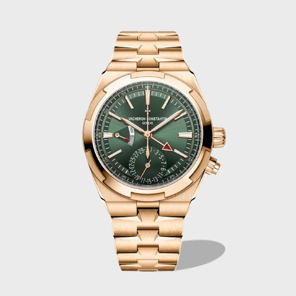 오버시즈 듀얼 타임 그린 다이얼 로즈골드 금통 / GR 7920V / 41mm / VC 5110 무브먼트,41mm