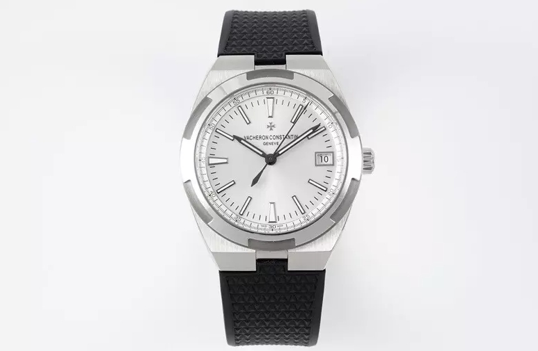 오버시스 실버 다이얼 러버 스트랩 / PPF 4500V/110A-B126 / 41mm / VC 5100 무브먼트 , 41mm x 11mm (정품과 동일)