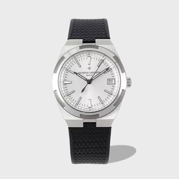 오버시스 실버 다이얼 러버 스트랩 / PPF 4500V/110A-B126 / 41mm / VC 5100 무브먼트 , 41mm x 11mm (정품과 동일)