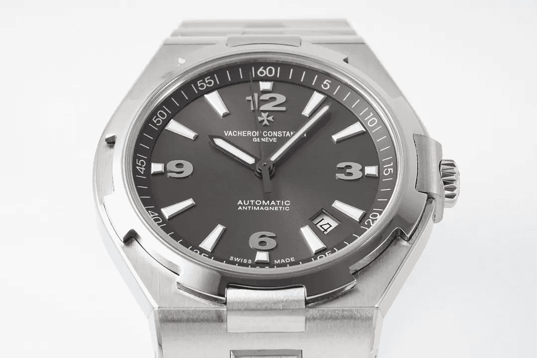 오버시즈 그레이 다이얼 스틸 SS 브레이슬릿 / PPF 47040/000W-9500 / 42mm / cal.9015 자동 기계식 무브먼트, 42mmx9.7mm