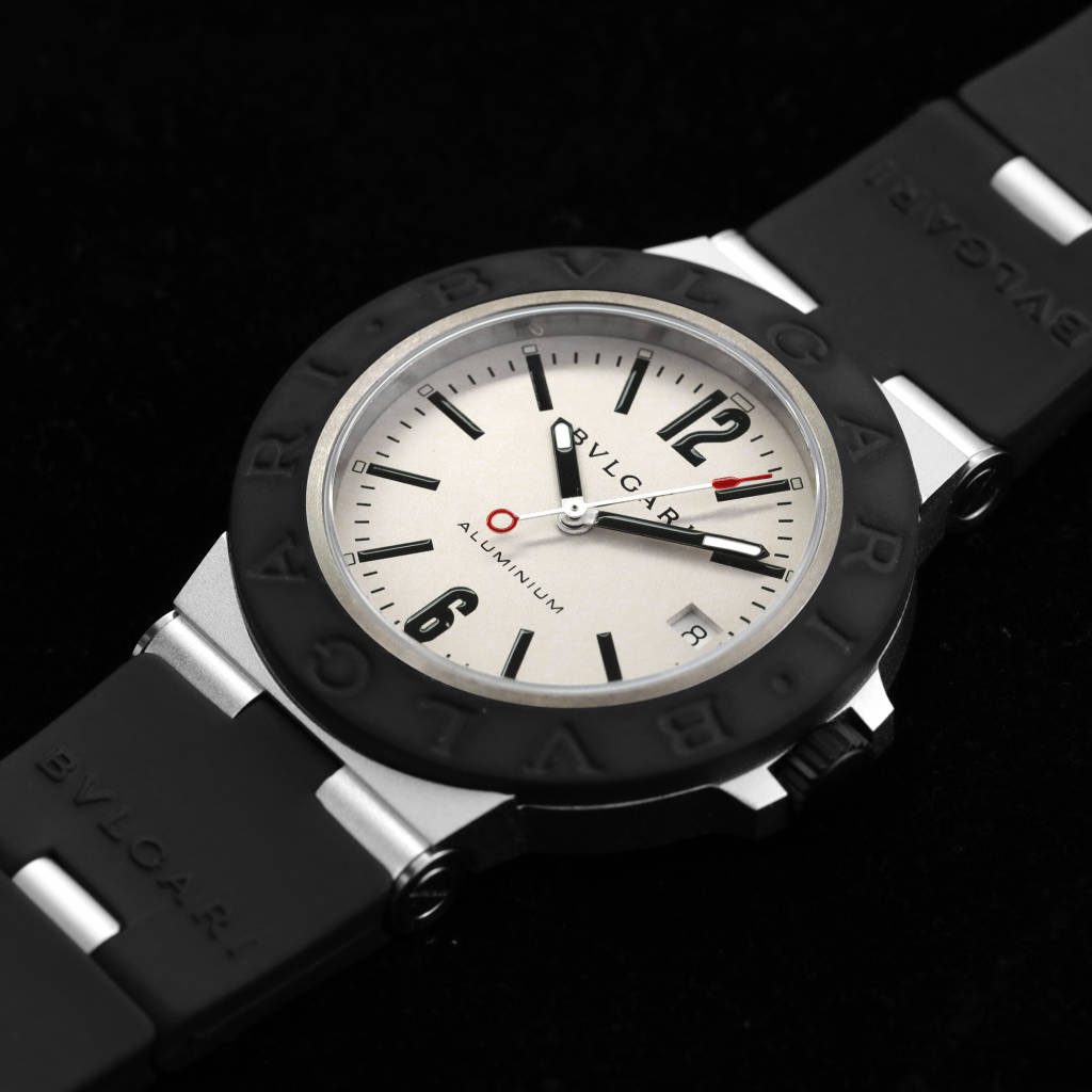 화이트 다이얼 알루미늄 워치 / BV 103445 / 40mm / 2824 자동 기계식 무브먼트, 크기: 40mm x 9.5mm