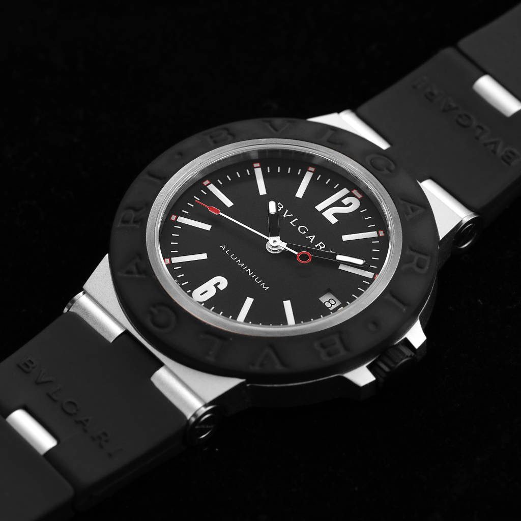 블랙 다이얼 알루미늄 워치 / BV 103445 / 40mm / 2824 자동 기계식 무브먼트, 크기: 40mm x 9.5mm