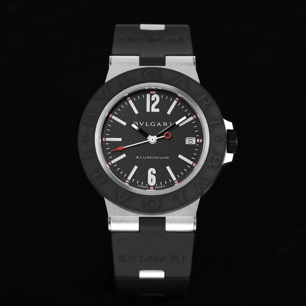 블랙 다이얼 알루미늄 워치 / BV 103445 / 40mm / 2824 자동 기계식 무브먼트, 크기: 40mm x 9.5mm