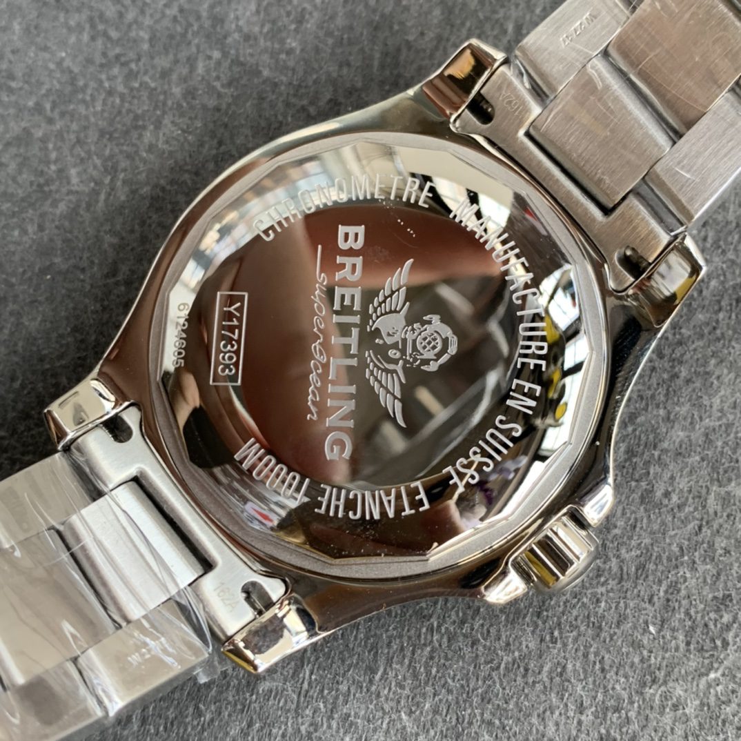 슈퍼오션 스페셜 에디션 블랙 다이얼 SS 브레이슬릿 / TF Y1739310 / 44mm / cal.2824 자동 기계식 무브먼트
