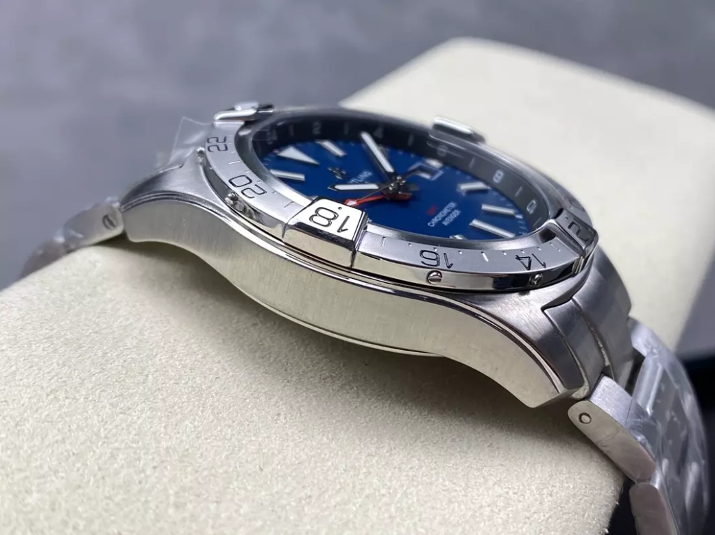 어벤저 오토매틱 GMT 베스트 에디션 블루 다이얼 SS 브레이슬릿 / BLS / 44mm / 아시아 2836 자동 무브먼트