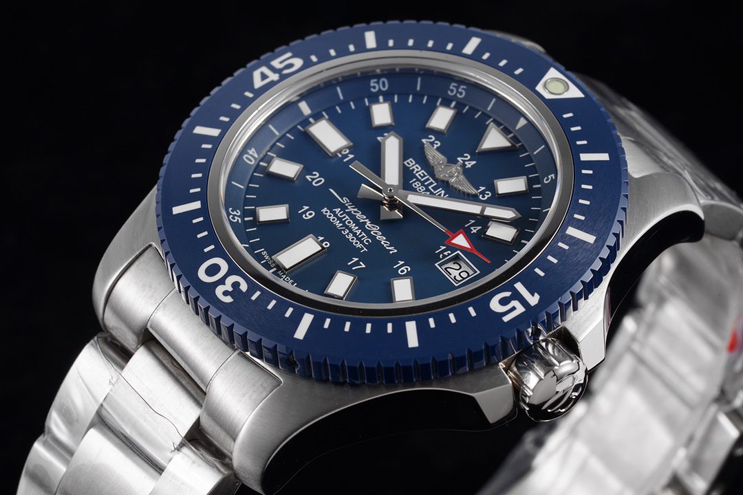 슈퍼오션 스페셜 에디션 블루 다이얼 SS 브레이슬릿 / TF Y1739316 / 44mm / cal.2824 자동 기계식 무브먼트
