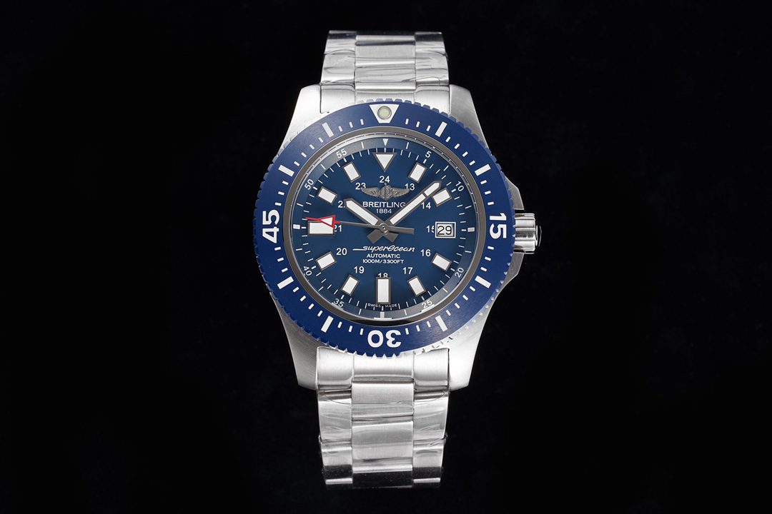 슈퍼오션 스페셜 에디션 블루 다이얼 SS 브레이슬릿 / TF Y1739316 / 44mm / cal.2824 자동 기계식 무브먼트