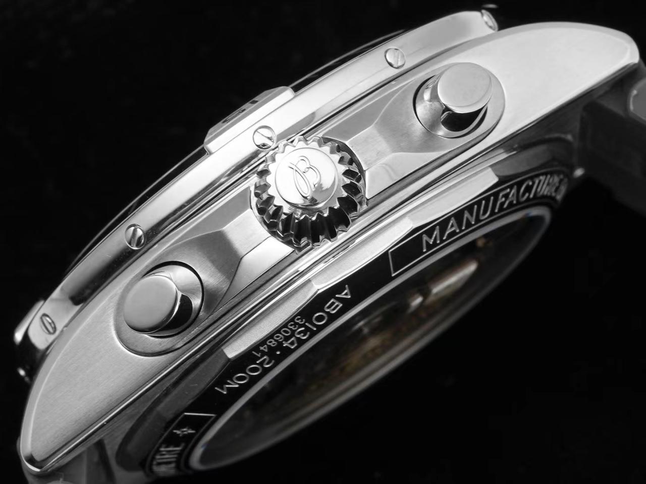 크로노그래프 크로노맷 그린 다이얼 러버 스트랩 / TF AB01343A1L1A1 / 42mm / cal.7750 크로노그래프 기계식 무브먼트