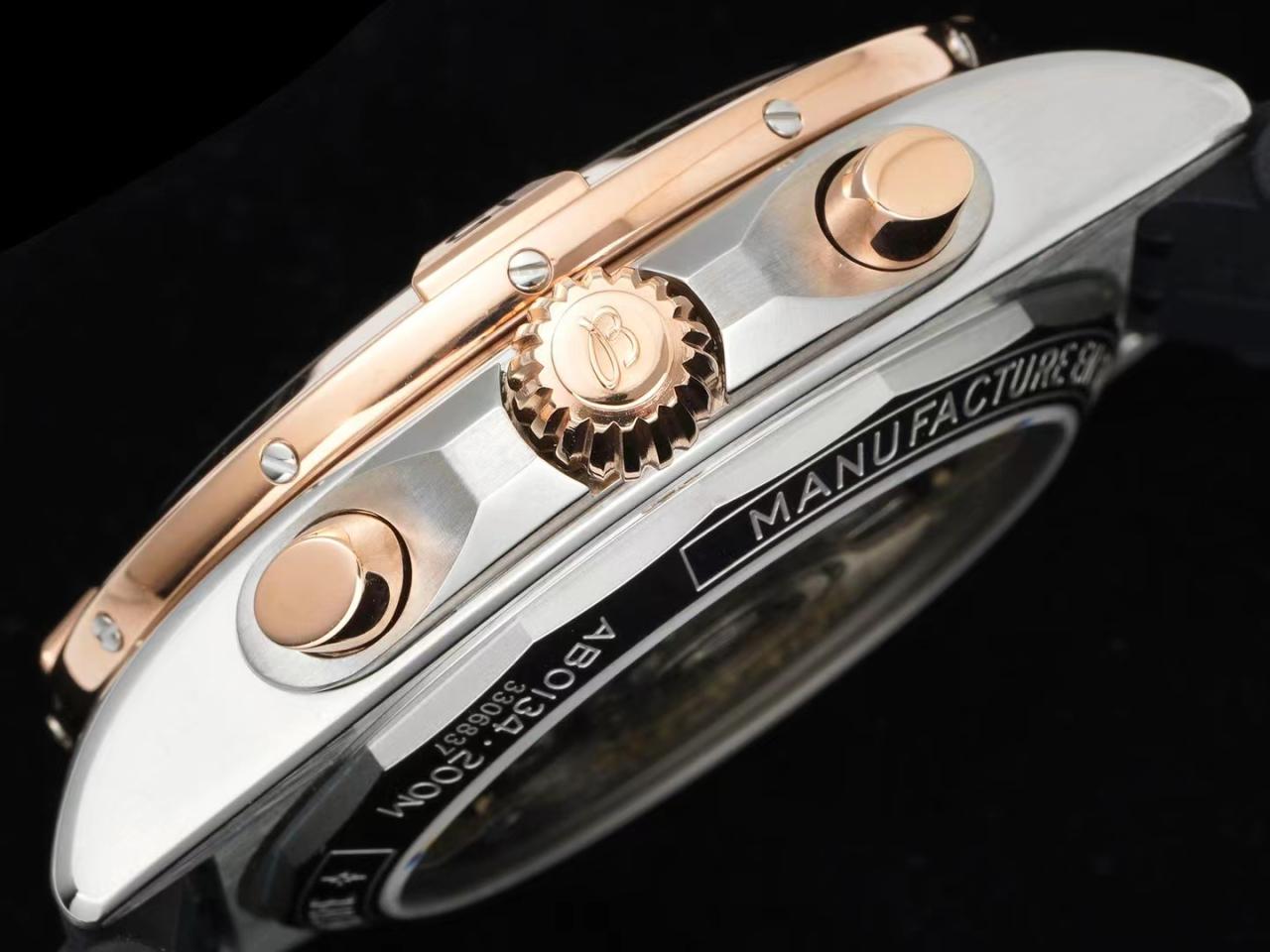 크로노그래프 크로노맷 브라운 다이얼 러버 스트랩 / TF UB0134101B1U1 / 42mm / cal.7750 크로노그래프 기계식 무브먼트