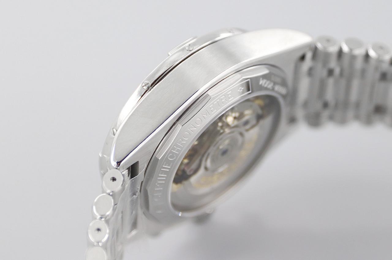 크로노그래프 크로노맷 블루 다이얼 스틸 SS 브레이슬릿 / TF AB0134101B1A1 / 42mm / cal.7750 크로노그래프 기계식 무브먼트