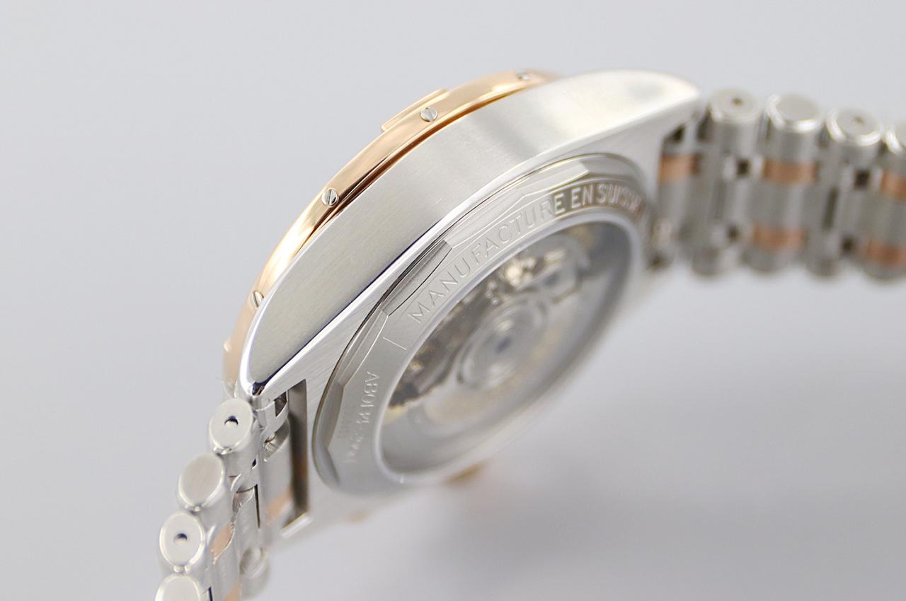 크로노그래프 크로노맷 블루 다이얼 콤비 / TF AB0134101K1A1 / 42mm / cal.7750 크로노그래프 기계식 무브먼트
