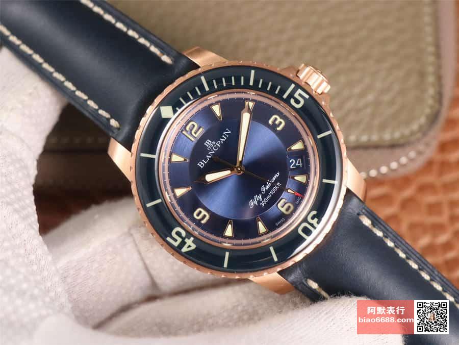 피프티 패덤즈 사파이어 베젤 로즈골드 레더 스트랩 / ZF 5015-3603C-63B / 45mm / cal.1315 자동 기계식 무브먼트