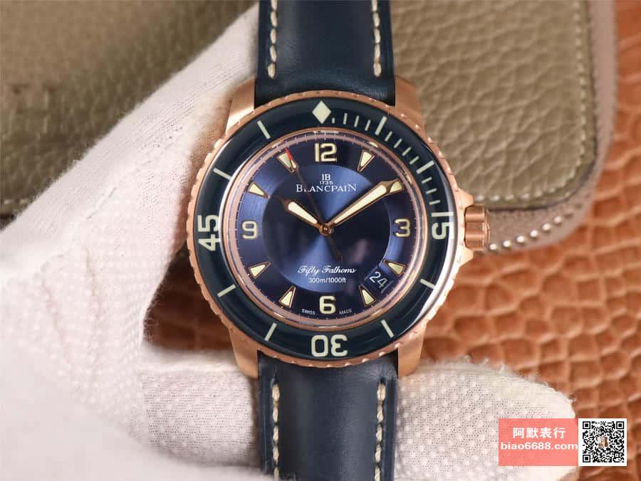 피프티 패덤즈 사파이어 베젤 로즈골드 레더 스트랩 / ZF 5015-3603C-63B / 45mm / cal.1315 자동 기계식 무브먼트