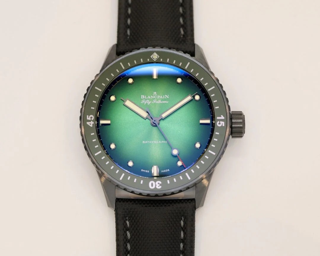 피프티 패덤즈 세라믹 잠수정 한정판 / GF 5005-0153-나바 시계 / 43mm / 맞춤형 Cal.1315 기계식 무브먼트