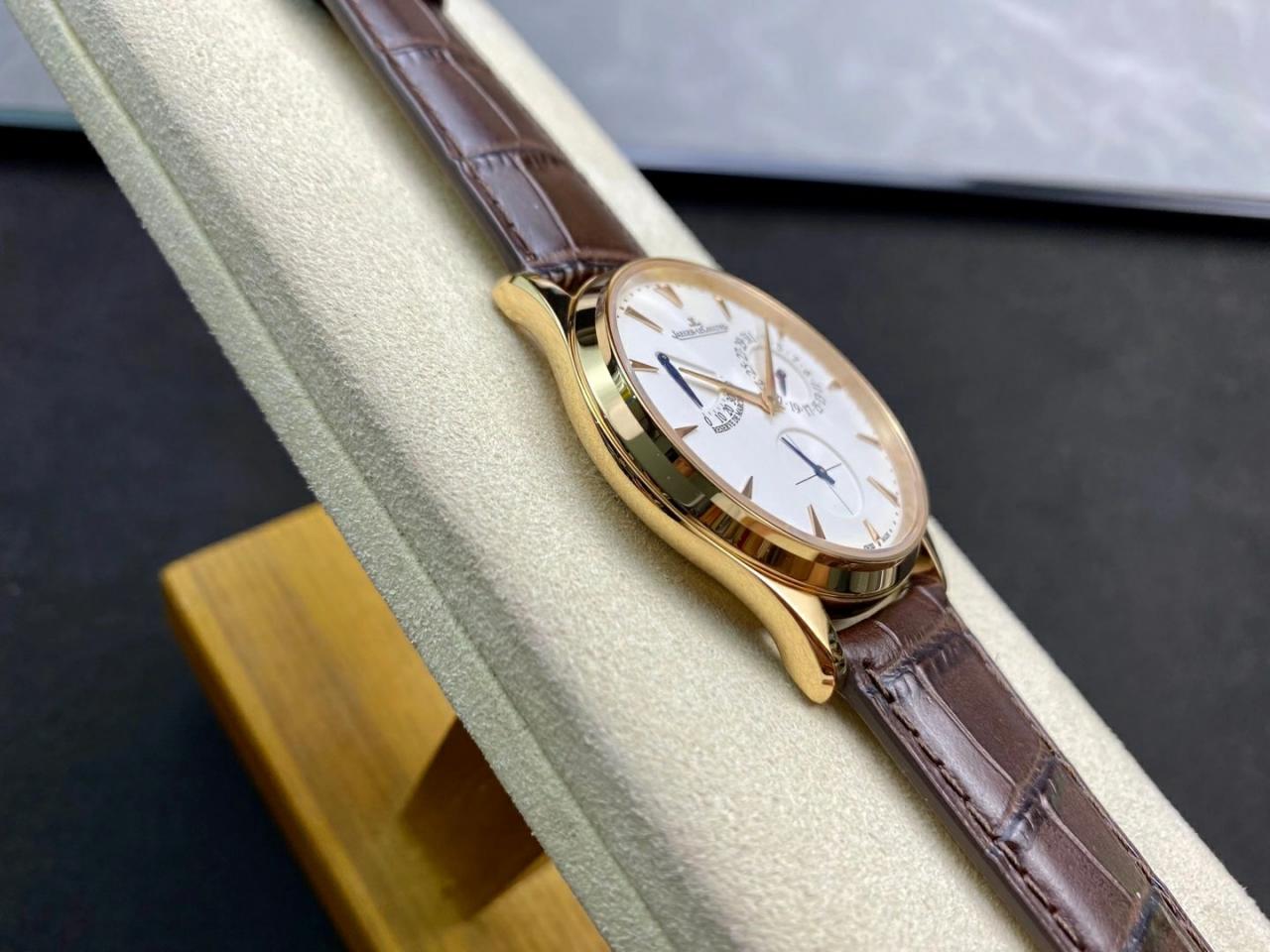 마스터 울트라 씬 레저브 드 마르쉐 로즈골드 레더 스트랩 / GF Q1378420 / 39mm / 맞춤형 CAL.938/1 자동 기계식 무브먼트, 두께 9.9mm 정품동일