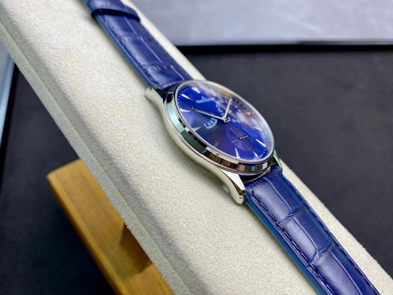 마스터 울트라 씬 레저브 드 마르쉐 화이트골드 레더 스트랩 / GF Q1378480 / 39mm / 맞춤형 CAL.938/1 자동 기계식 무브먼트, 두께 9.9mm 정품동일