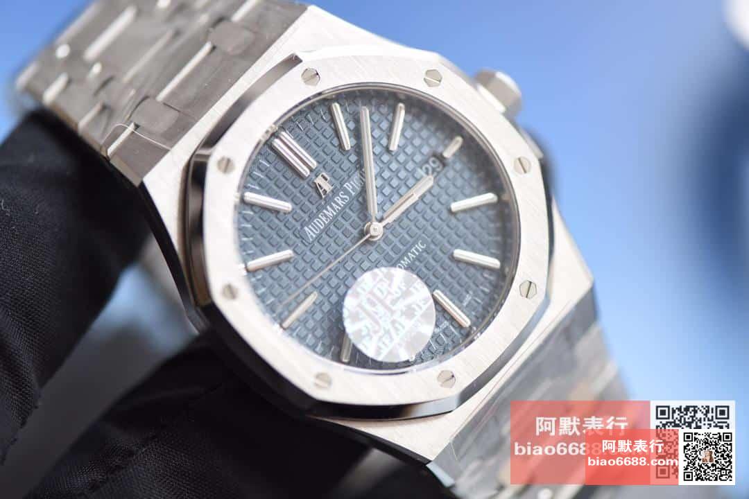 로얄오크 스틸 블루다이얼 청판 / JF 15400ST / 41mm / cal.3120 무브먼트로 업그레이드!