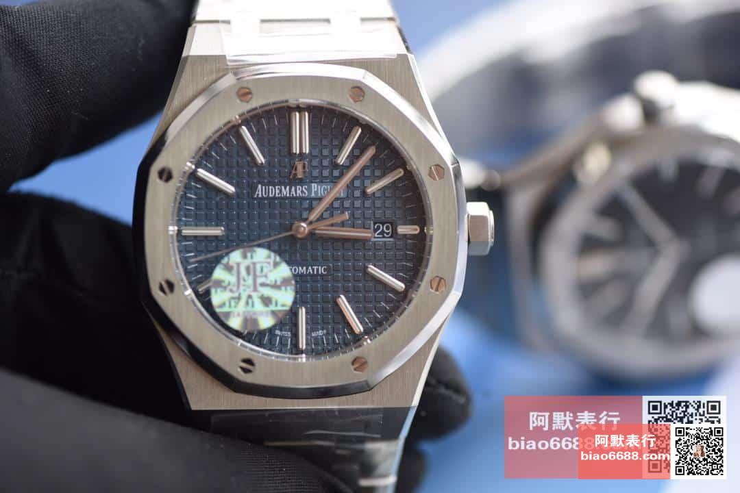 로얄오크 스틸 블루다이얼 청판 / JF 15400ST / 41mm / cal.3120 무브먼트로 업그레이드!