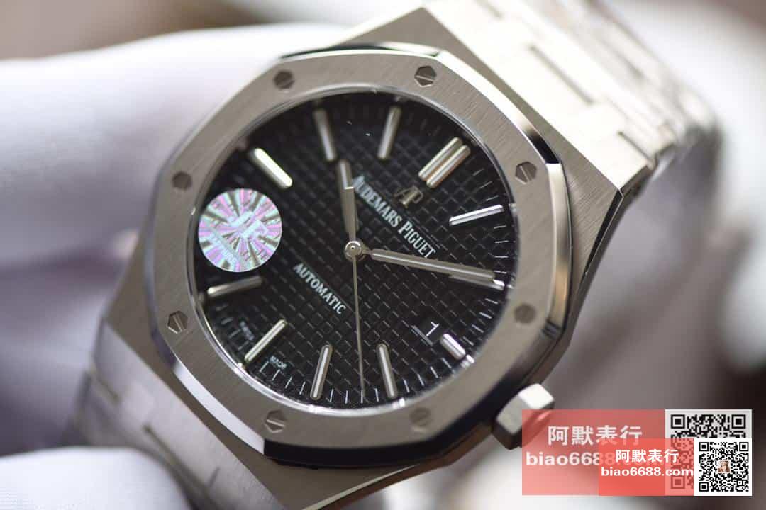 로얄오크 스틸 블랙다이얼 / JF 15400ST / 41mm / cal.3120 무브먼트로 업그레이드!