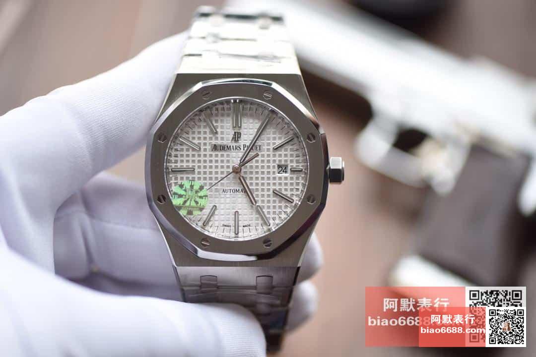 로얄오크 스틸 화이트다이얼 / JF 15400ST / 41mm / cal.3120 무브먼트로 업그레이드!