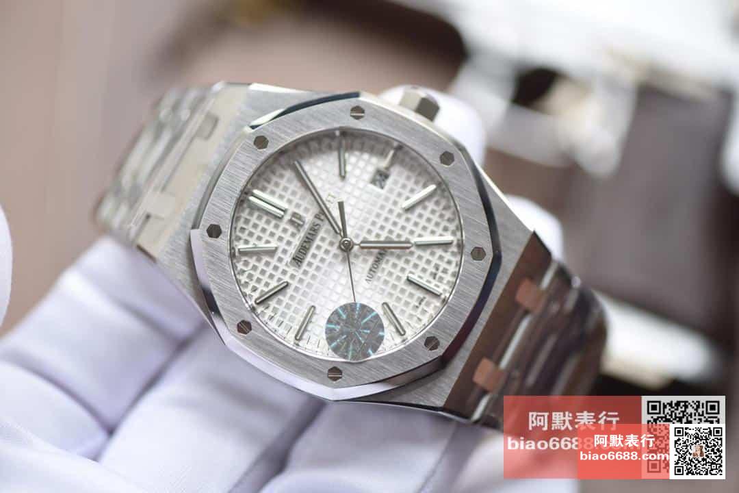 로얄오크 스틸 화이트다이얼 / JF 15400ST / 41mm / cal.3120 무브먼트로 업그레이드!